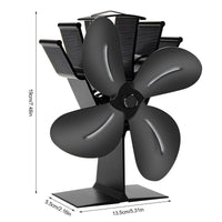 Thumbnail for Stove Fan Heat Powered Stove Fan