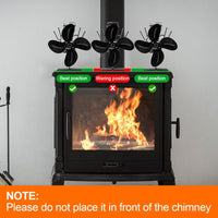 Thumbnail for Stove Fan Heat Powered Stove Fan