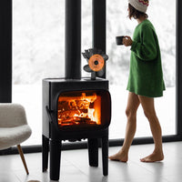 Thumbnail for Stove Fan Heat Powered Stove Fan