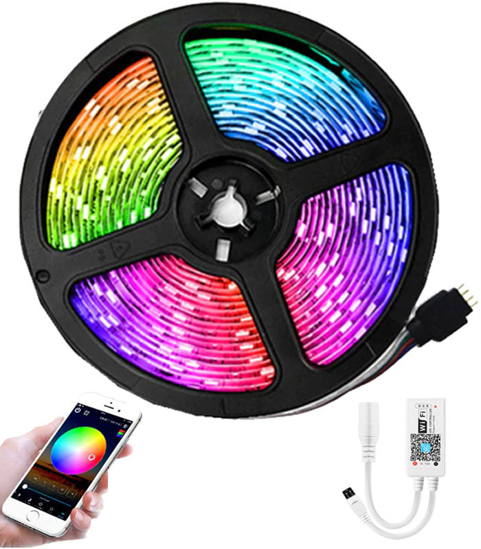 LED strip lights cuttable every 3 LEDs
