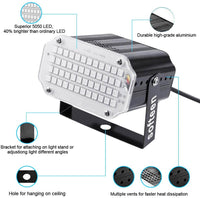 Thumbnail for Christmas Stage Lights with Remote Control Adjustable Speed 7 Modes - The Shopsite