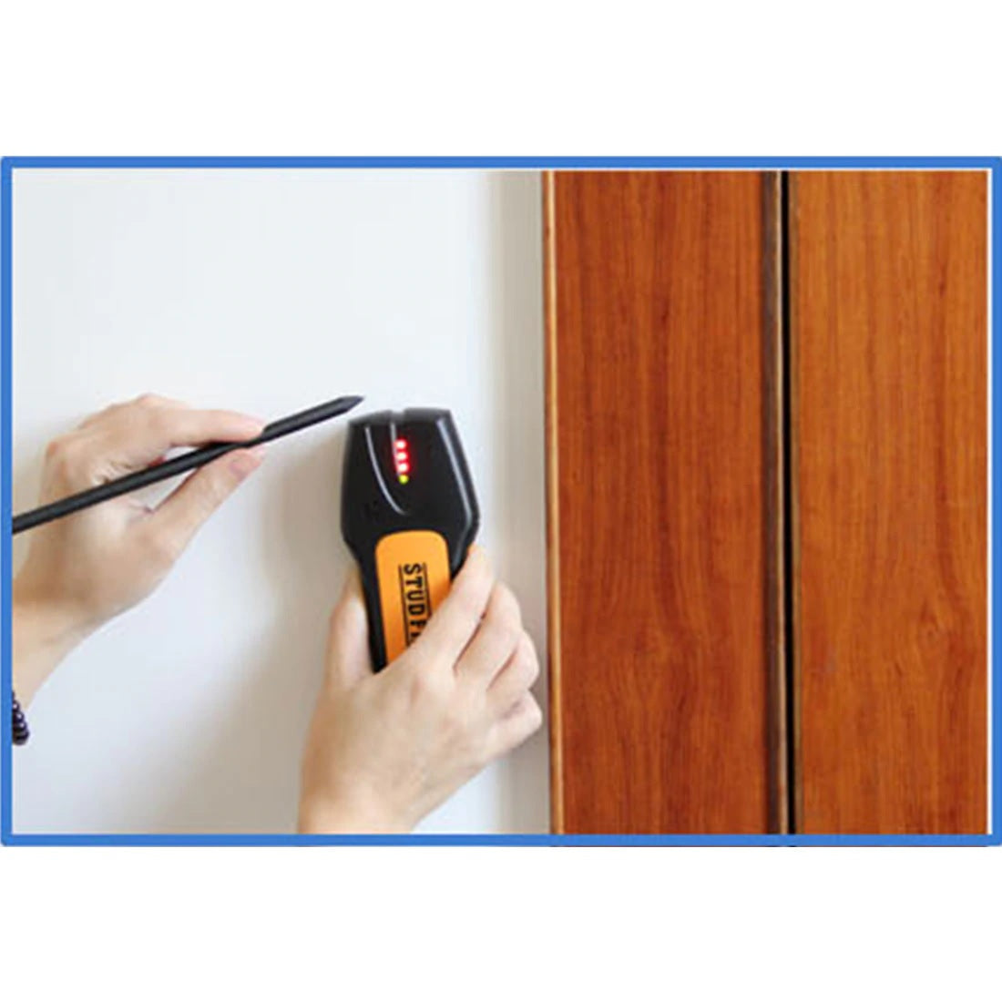 Stud Finder Wall Scanner – Metal, Wood Wire Detection Tool