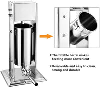 Thumbnail for Sausage Maker Stuffer Filler Vertical Stainless Steel Sausage Maker - The Shopsite