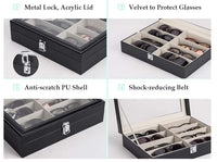 Thumbnail for Sunglasses Case Organizer Eyeglasses Storage Box - The Shopsite