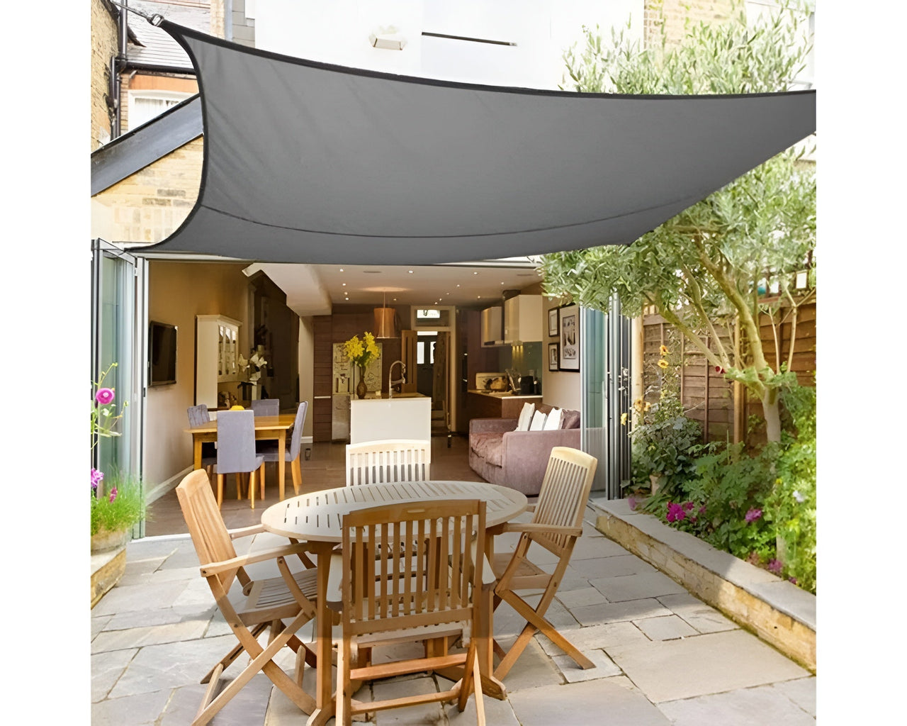 Shade Sail 4X4M Grey