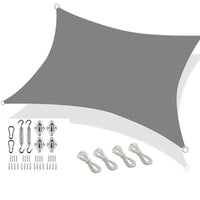 Thumbnail for Shade Sail Waterproof 4X4M Grey - The Shopsite