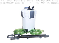Thumbnail for SUNSUN Aquarium External Canister Filter Pump HW-302