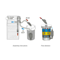 Thumbnail for Aquarium Filter External Canister Fish Tank 400 L/H