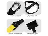 Thumbnail for Suspension Training Kit Bodyweight Resistance Straps - The Shopsite