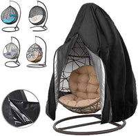 Thumbnail for Patio Hanging Egg Chair Cover Swing Chair Cover With Zip