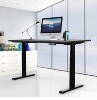Thumbnail for Height Adjustable Desk Table 140CM
