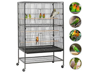 Thumbnail for Bird Cage Parrot Aviary Perch Carrier