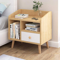 Thumbnail for Bedside Table with Drawer