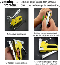 Thumbnail for Staple Gun, 3 Way Stapler Tool Kit 3 - In - 1 - The Shopsite