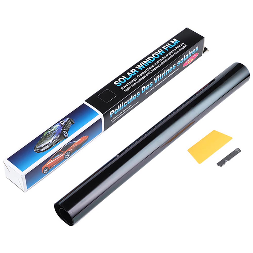 Window tint film blocking sunlight glare