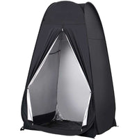 Thumbnail for Portable Camping Shower/Toilet Tent Black - The Shopsite
