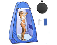Thumbnail for Portable Camping Shower/Toilet Tent Blue