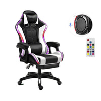 Thumbnail for Gaming Chair with Footrest – RGB Gaming Chair with Speakers & Lights