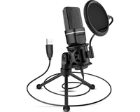 Thumbnail for USB Condenser Microphone – USB Condenser Microphone Kit for PC & Gaming