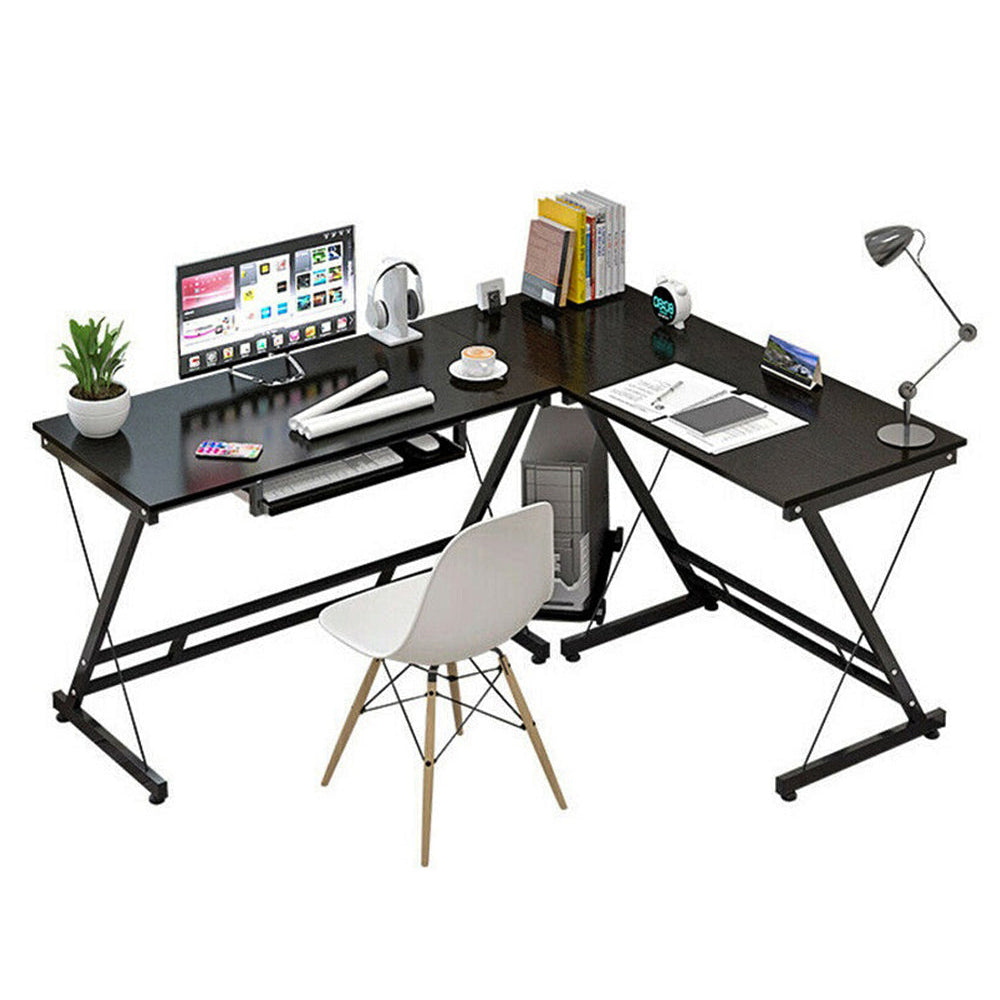 Study And Computer Table Study Computer Desk - Keyboard Tray – Homyspire