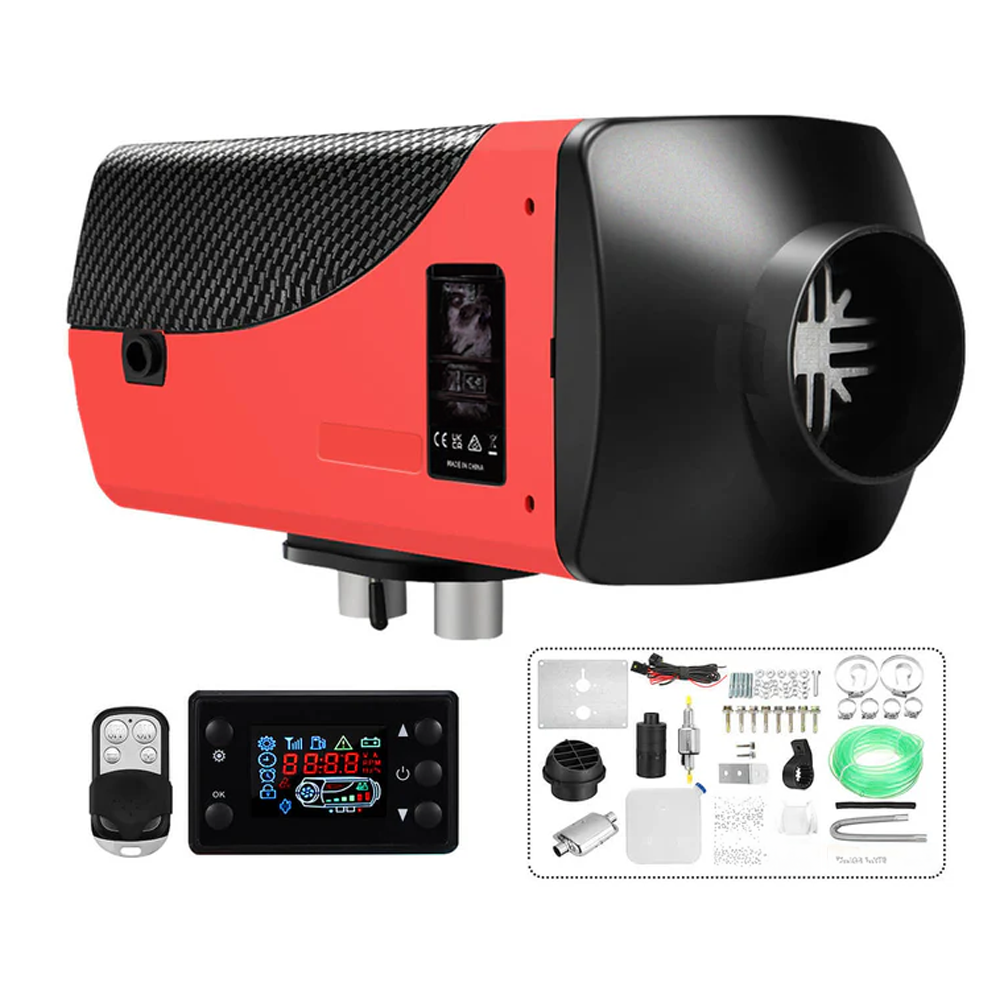 Diesel air heater remote control with LCD screen