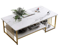 Thumbnail for Rectangular coffee table with minimalist design