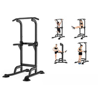 Thumbnail for Power Tower Pull-Up & Chin-Up Station – Adjustable Workout Equipment