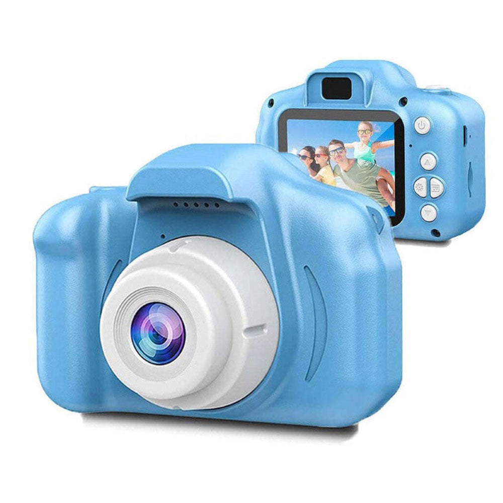 Camera capturing selfie outdoors