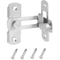 Thumbnail for Lock latch in locked position on door