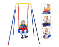 Thumbnail for Swing seat backrest and handrails attached