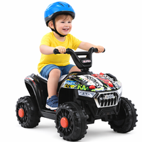 Thumbnail for Blue ride on quad bike charging with NZ charger
