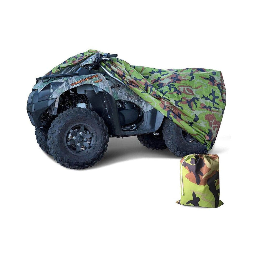 Camouflage waterproof quad bike cover XXXL size