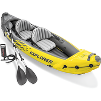 Thumbnail for Inflatable kayak 2 persons with air pump included