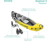 Thumbnail for Inflatable Kayak 2 Persons
