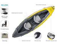 Thumbnail for Inflatable Kayak 2 Persons