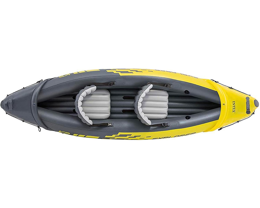 Inflatable kayak set