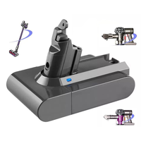 Thumbnail for Dyson V6 battery replacement showing part number label