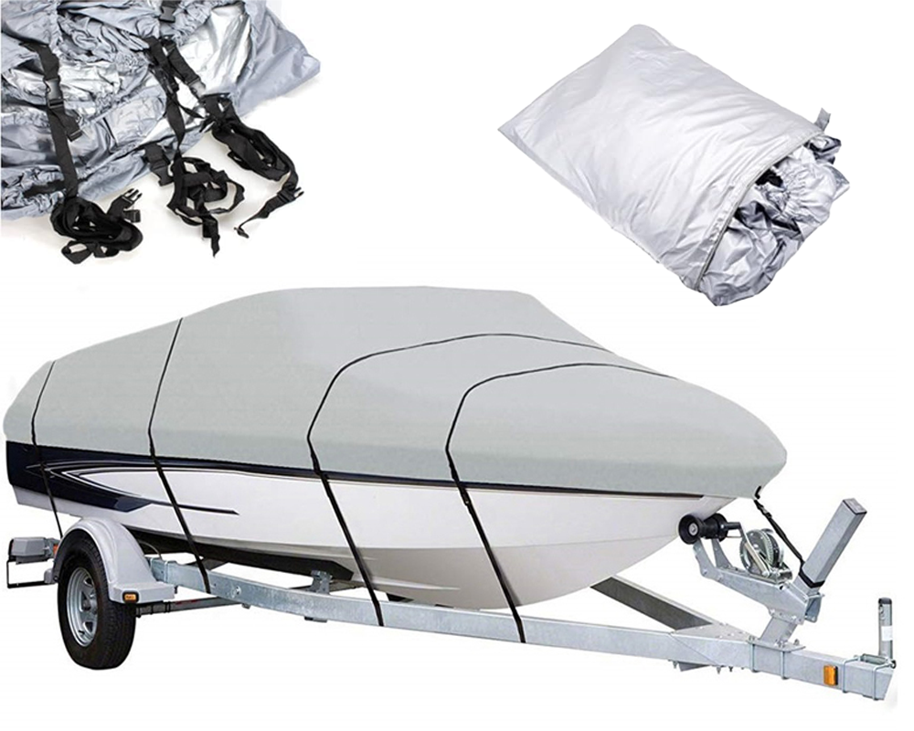 Boat cover with ventilation for accessories