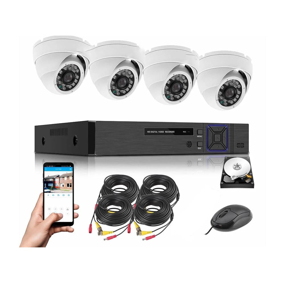 DVR showing HDMI and VGA ports