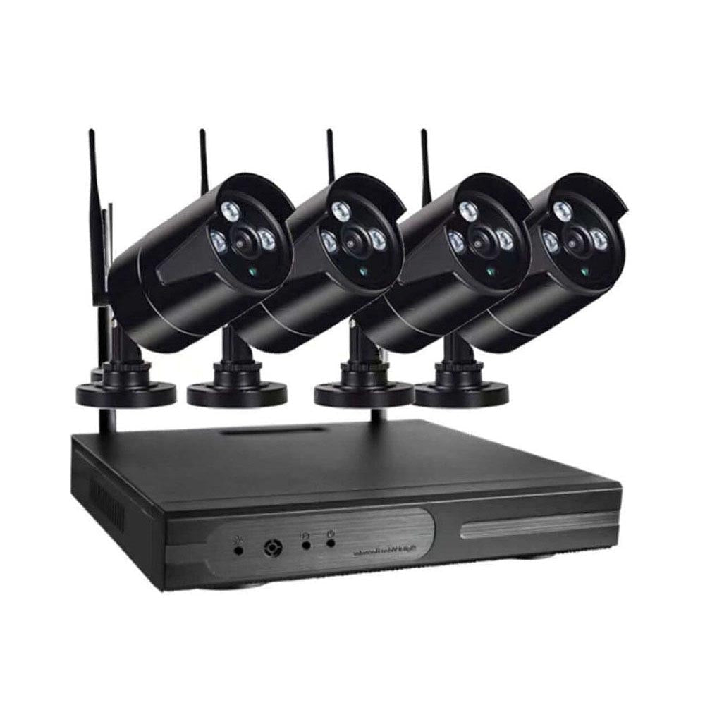Outdoor wireless security camera system 4 cameras