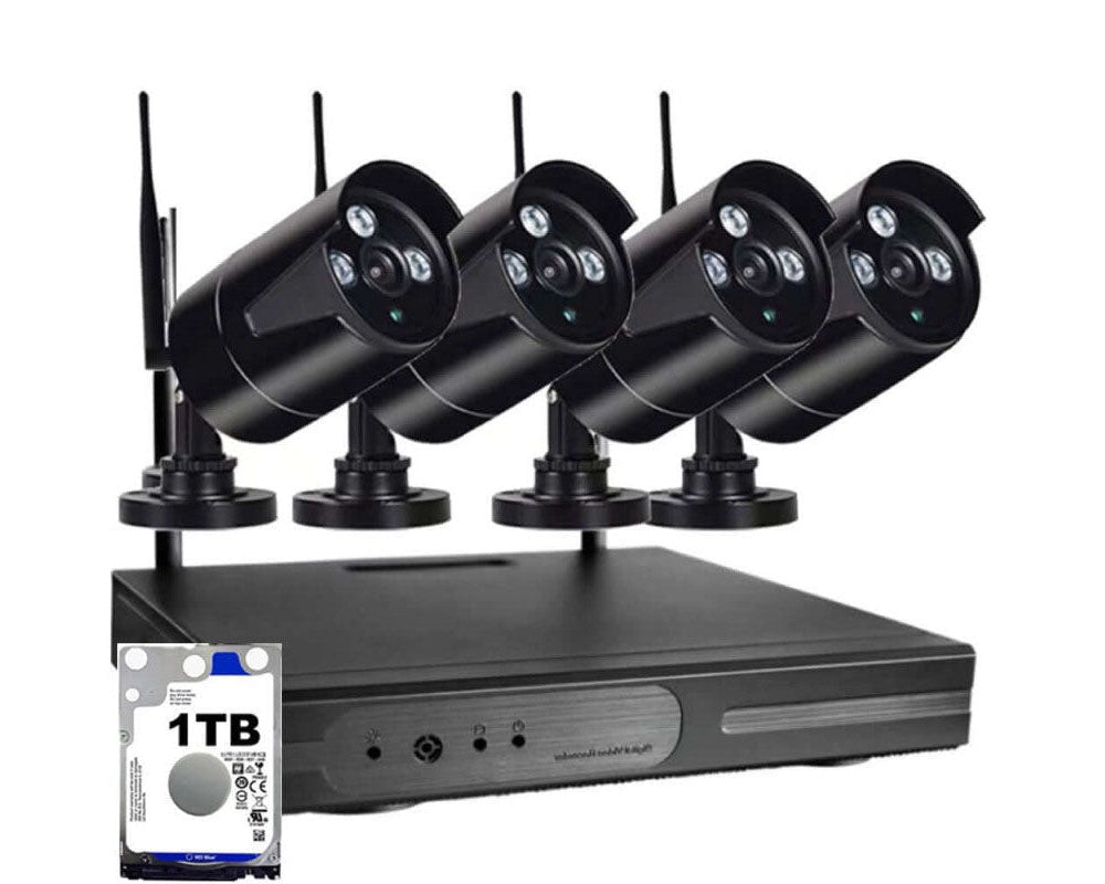 Security camera system motion alert feature
