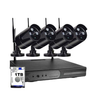 Thumbnail for Wireless security camera system 4 channel 2MP kit