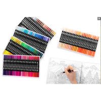 Thumbnail for Markers used for illustration and colouring books