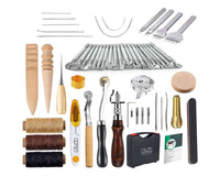Thumbnail for organized leather tool box