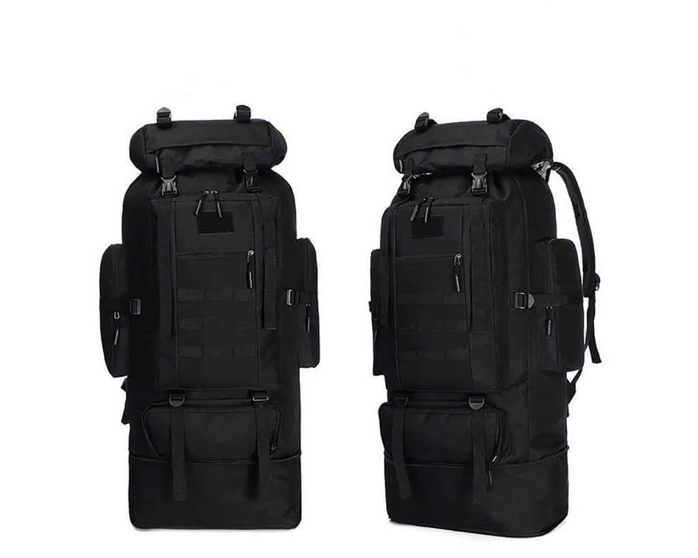 Backpack with multiple storage pockets