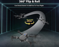 Thumbnail for Drone with Camera – 4K HD Foldable Mini Quadcopter WiFi FPV RC Helicopter Black