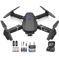 Thumbnail for Drone with Camera – 4K HD Foldable Mini Quadcopter WiFi FPV RC Helicopter Black