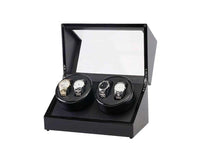 Thumbnail for Automatic Quad Watch Winder Wood Display Box Motor Rotation Storage