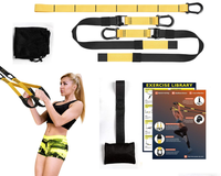 Thumbnail for Suspension Training Kit Bodyweight Resistance Straps