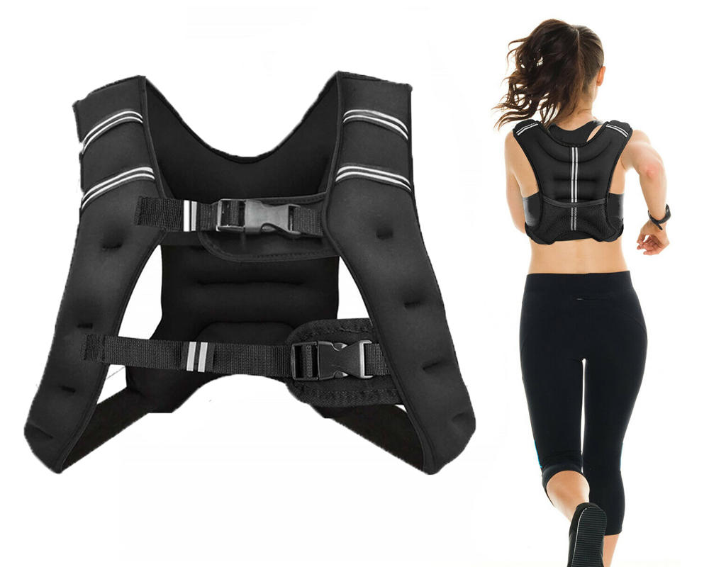 Home gym weighted vest